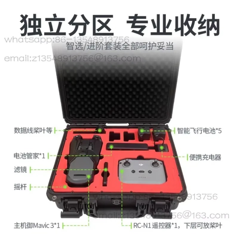 Hard Case for DJI Mini 4 Pro M - đánh giá và giá Dji Drone Air 3